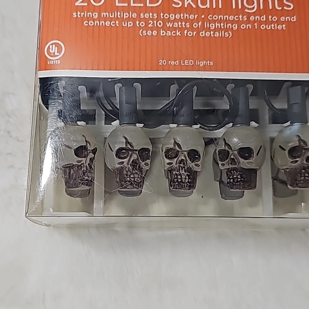 Indoor/Outdoor 20 Led Skull Lights